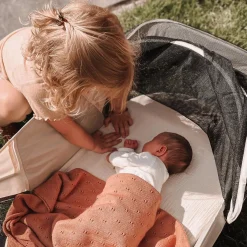 Deryan Campingbedjes|Campingbedjes<Infant Luxe BabyBox Campingbed - Met Matras Creme