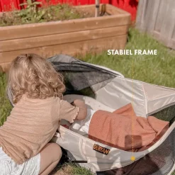 Deryan Campingbedjes|Campingbedjes<Infant Luxe BabyBox Campingbed - Met Matras Creme