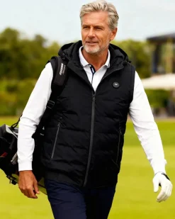 Heren Wahrm Bodywarmers>Infrarood Verwarmde Bodywarmer met Capuchon Heren