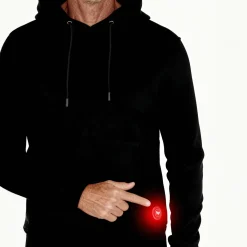 Wahrm Truien<Infrarood Verwarmde Hoodie - Heren Zwart