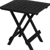 Hem Campingtafels>Inklapbare Bijzettafel zwart 43x45 cm