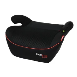 Carkids Zitverhogers<I-Size Zitverhoger Alex 125-150cm Zwart/Rood
