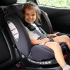 Carkids Autostoelen<I-Size Autostoeltje 360° Zwart/Rood 40-150cm