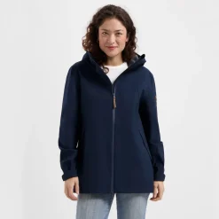 Travelin' Waterdichte Jassen<Jannike Dames - Hardshell Jas - Waterdicht Marineblauw