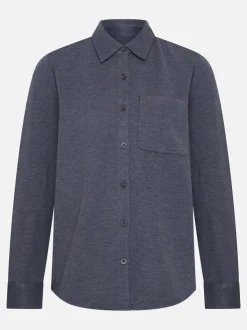 Human Nature Blouses<Jardim - Overhemd dames Navy