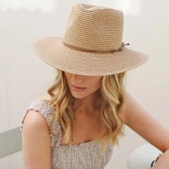 360five Everyday Hoeden|Hoeden<Jessie Fedora - Zonnehoed - 360FIVE Lichtbruin