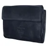 DAMES Bear Design Portemonnees>Jill - Portemonnee - Leer - Overslag - 9 pasjes