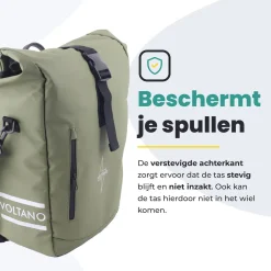 Voltano Fietstassen>Journey Luxe Fietstas 28l