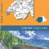 Michelin Wegenkaarten<Kaart Regional 552 Zwitserland Zuid-West