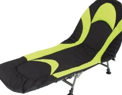 Eurotrail Campingstoelen|Ligbedden<Kampeerbed Queen - Zwart/Lime