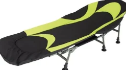 Eurotrail Campingstoelen|Ligbedden<Kampeerbed Queen - Zwart/Lime