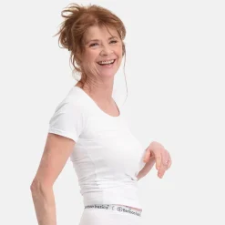 Bamboo Basics Thermoshirts|T-Shirts<KATE - T-shirts 2-pack Dames Wit