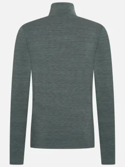 Human Nature Skipully'S|Longsleeves<Kemah - Skipully heren Donker Groen