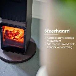 QLT Kachels>Keramische Kachel met Vlam en App