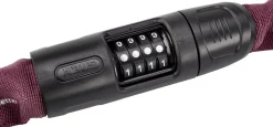 Abus Fietssloten<Kettingslot Code 8808C/85 Zwart Rood