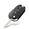 Xeod Autosleutelhoesjes>Klapsleutelbehuizing 2 knops voor Citroen/Peugeot