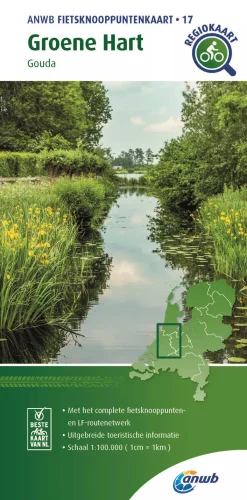 ANWB Fietskaarten|Fietskaarten>Knooppuntenkaart 17 Groene Hart