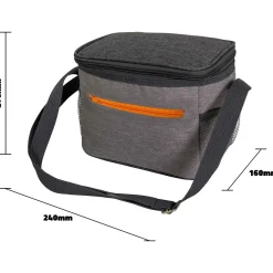 Bo-camp Koeltassen|Koelkasten>Koeltas Grijs 10 Liter
