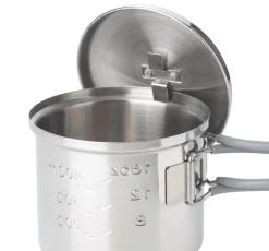 Esbit Pannen>Kookpot - 625 ml - Inklapbaar Handvat