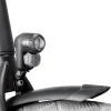 Axa Fietsverlichting<Koplamp Nox City Batterij 4 Lux Zwart