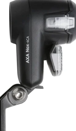 Axa Fietsverlichting<Koplamp Nox City Batterij 4 Lux Zwart