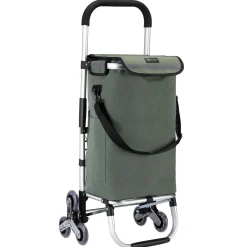 Packaway Boodschappentrolley'S>40L boodschappentrolley met trapwielen