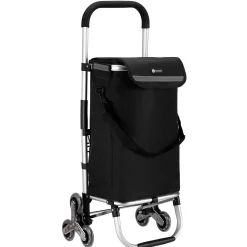 Packaway Boodschappentrolley'S>40L boodschappentrolley met trapwielen