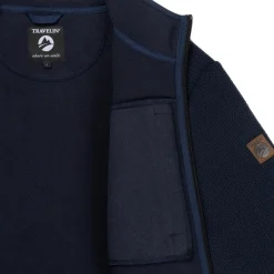 Travelin' Vesten<Lars Heren - Outdoorvest Marineblauw