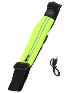 Human Nature Led-Vesten|Reflectie<Led-heuptas Fluor Geel