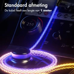 Imoshion Stekkers & Kabels>Lichtkabel 1m - Lightning-USB A