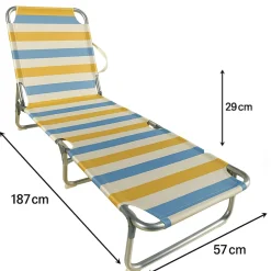 Hem Campingstoelen|Ligbedden<Ligbed 2x - Aluminium - Opvouwbaar -