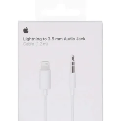 Apple Stekkers & Kabels<Lightning naar AUX kabel Wit