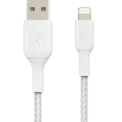 Belkin Stekkers & Kabels<Lightning naar USB kabel Gevlochten