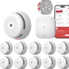 X-sense Rookmelders<Link+ Pro bundel 10 Rookmelders, 1 Gateway