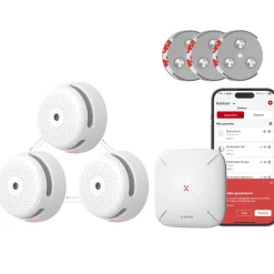 X-sense Rookmelders<Link+ Pro bundel 3 Rookmelders, 1 Gateway