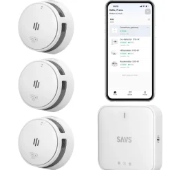 Savs Rookmelders<LinkSmart bundel 3 Rookmelders, 1 Gateway