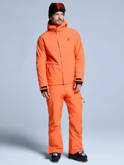 Poederbaas Skibroeken<2L Insulated - Heren - Skibroek Oranje