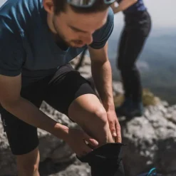 Löffler Afritsbroeken<Loeffler afrits wandelbroek Trekking heren Groen