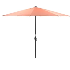 Garden Impressions Parasols & Windschermen|Parasols & Windschermen<Lotus Stokparasol incl voet en hoes Koper