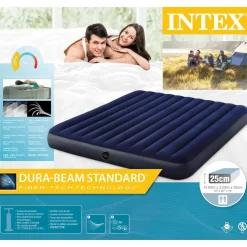 Intex Luchtbedden<Luchtbed - Classic - 2P - 183x203 cm