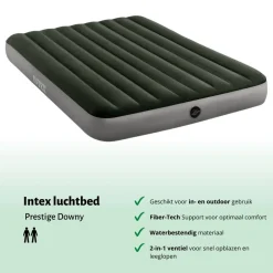 Intex Luchtbedden<Luchtbed - Prestige - 2P - 152x203 cm