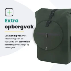 Voltano Fietstassen>Luxe E-bike Fietstas / Rugtas