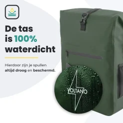 Voltano Fietstassen>Luxe Enkele Fietstas / Rugtas 28L