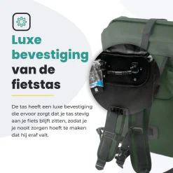 Voltano Fietstassen>Luxe Enkele Fietstas / Rugtas 28L