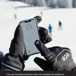 R2B Handschoenen|Handschoenen<Luxe Waterdichte Touchscreen Handschoenen Ski Zwart