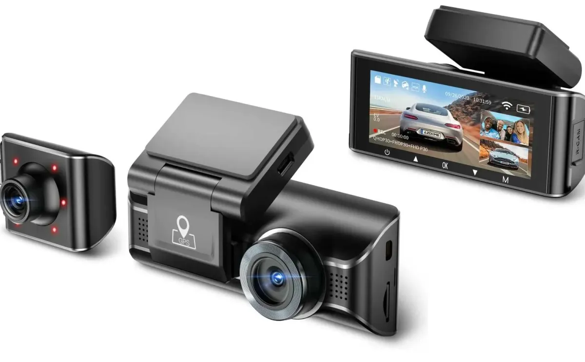 Azdome Dashcams>M770 Pro 3CH 4K Wifi GPS 64gb dashcam