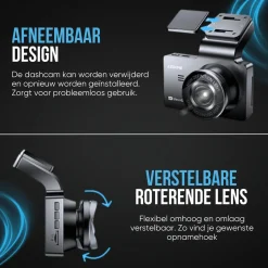 Azdome Dashcams>M63 Pro True 4K 64gb Wifi GPS dashcam