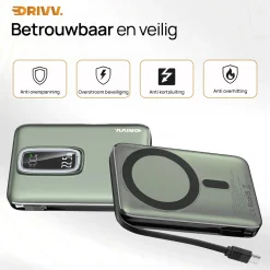 Drivv. Powerbanks|Powerbanks>Magnetische Powerbank 10000mAh