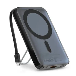 Drivv. Powerbanks|Powerbanks<Magnetische Powerbank 10000mAh Blauw