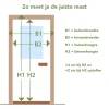 Ki-tec Vliegengordijnen Vliegengordijnen & Hordeuren<Magnetisch Vliegengordijn Camper Caravan 65x185 cm